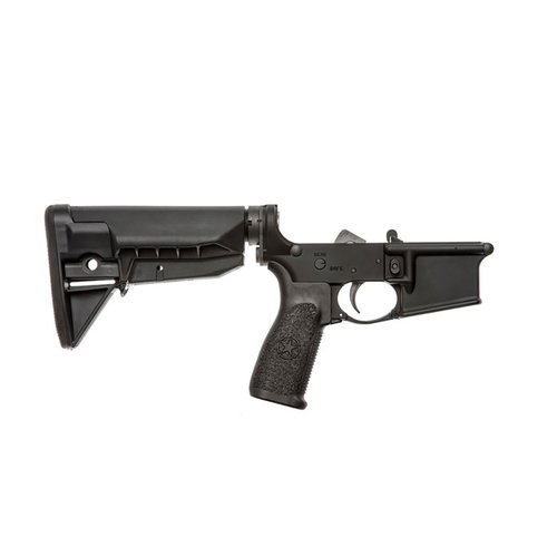 Der BCM® AR-15 Complete Lower Receiver mit BCMGUNFIGHTER™ Stock bietet Zuverlässigkeit, Komfort und Präzision – ideal für Verteidigung, Training und Wettkampf.