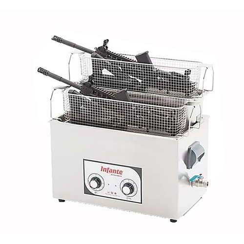 Das Infante Ultrasonic S9 Reinigungssystem bietet leistungsstarke Reinigung für Pistolen, Subguns und Gewehrteile bis 19