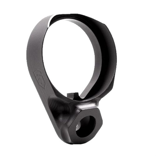 Die Phase 5 Sloped Quick Disconnect End Plate bietet eine QD Sling Swivel Halterung im 30-Grad-Winkel, ist leicht und kompatibel mit gängigen AR-15/M4 Empfängern.