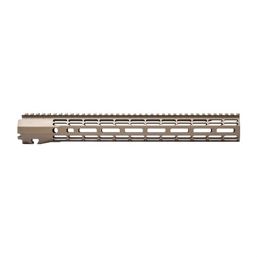 Der ATLAS R-ONE Handguard ist leicht, robust und bietet ein schlankes Design mit dem ATLAS-Befestigungssystem für eine stabile Montage und volle Picatinny-Schiene.