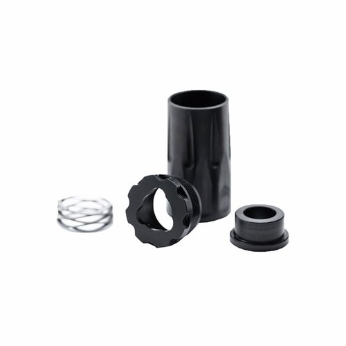 Mit dem 9MM 3-LUG BLAST CAN von ANGSTADT ARMS lenkst du die Druckwelle gezielt nach vorne und kannst ihn schnell vom Schalldämpfer abnehmen!