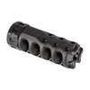 Der AR-15 Hypertap Muzzle Brake bietet über 70% Rückstoßreduktion, ist leicht, kompakt und aus langlebigem Edelstahl mit Ionbond® CrCN-Beschichtung.