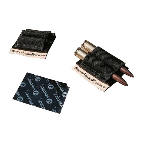 Mit dem SAP Two Round Holder hast du immer zwei zusätzliche Patronen griffbereit. Einfach mit Velcro an deinem Gewehr befestigen und loslegen!