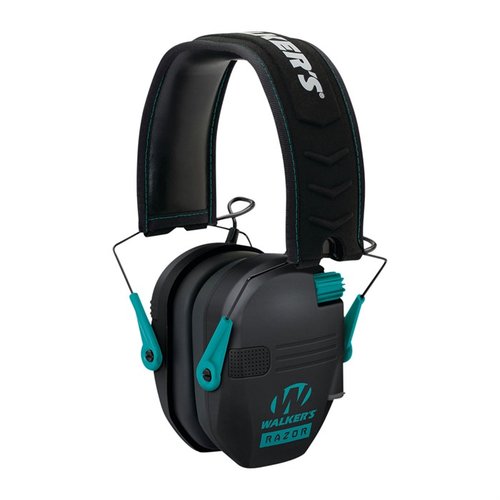 Die Walkers Razor Slim Electronic Muffs bieten 23 dB Schalldämmung, ein kompaktes, faltbares Design und erstklassige Soundqualität für maximalen Komfort beim Schießen.