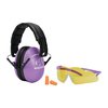 WALKERS GAME EAR Youth & Women's Passive Combo Kit-Purple
