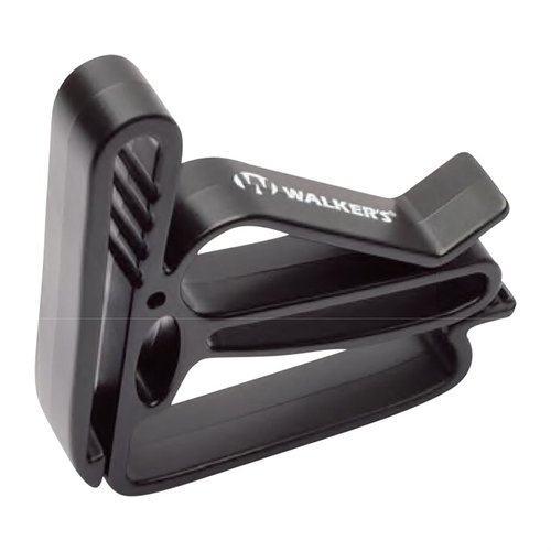 Mit dem Walkers Earmuff Belt Clip hast du deine Gehörschutz-Muffs immer griffbereit, während deine Hände frei bleiben für andere Aufgaben.