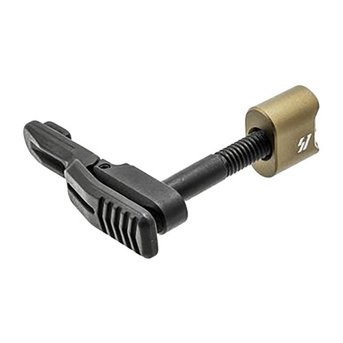 Der Strike Industries AMBIDEXTROUS MAGAZINE RELEASE ist ergonomisch, einfach zu bedienen und passt in jeden mil-spec Empfänger – perfekt für Linkshänder und mehr Optionen!