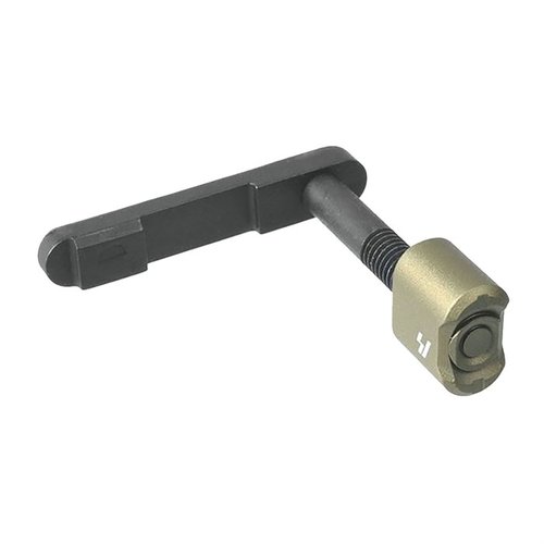 Der Strike Billet Magazine Catch bietet eine funktionale und ästhetische Verbesserung für dein AR mit ergonomischem Design und tiefen Rillen für optimale Bedienung.