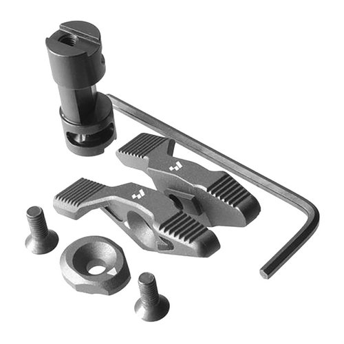 Der STRIKE SELECTOR SWITCH bietet ergonomische Handhabung, schnelle Bedienung und modulare Konfiguration für Links-, Rechts- oder beidseitige Nutzung.