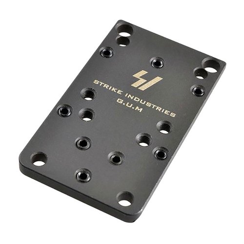 Die G.U.M. Universal Optic Mount für Glock bietet die niedrigste Höhe über dem Lauf, einfache Montage ohne Schneiden der Slide und passt auf viele beliebte Red Dot Optiken.