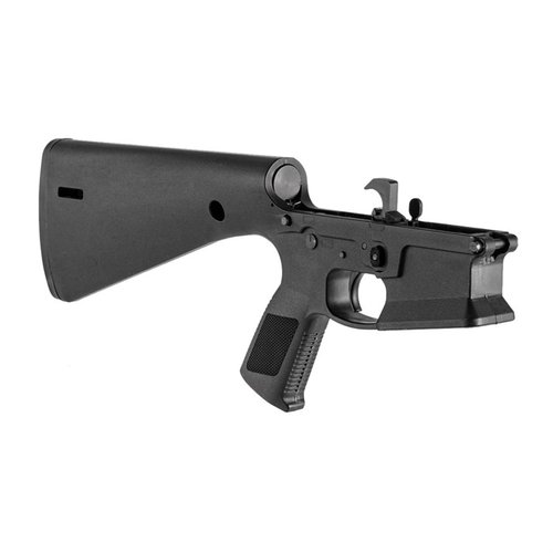 Der KE Arms KP-15 ist ein leichter, erschwinglicher AR-15 Lower Receiver aus monolithischem Polymer, der Komfort und Langlebigkeit vereint.
