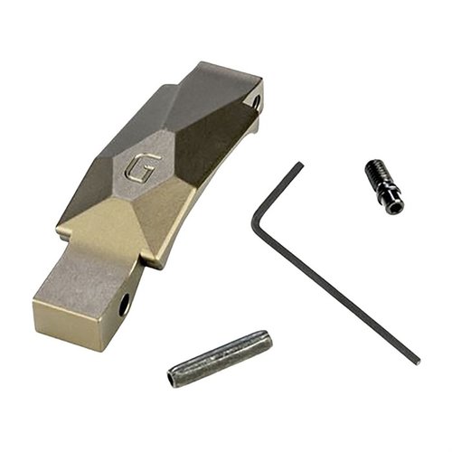 Der Geissele Ultra Precision Trigger Guard für AR-15 bietet präzise 5-Axis-Bearbeitung, 7075-T6 Aluminium und ein nahtloses Design ohne störende Lücken.