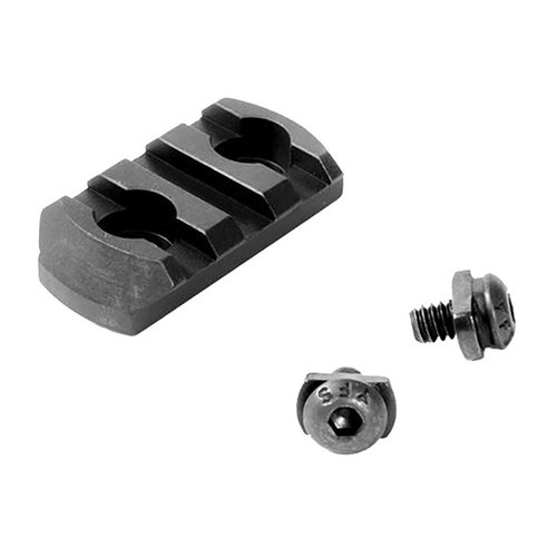 Die Geissele Picatinny Accessory Rails sind präzise aus 7075-T6 Aluminium gefertigt, bieten sicheren Halt für Zubehör und passen perfekt an M-LOK Handguards.