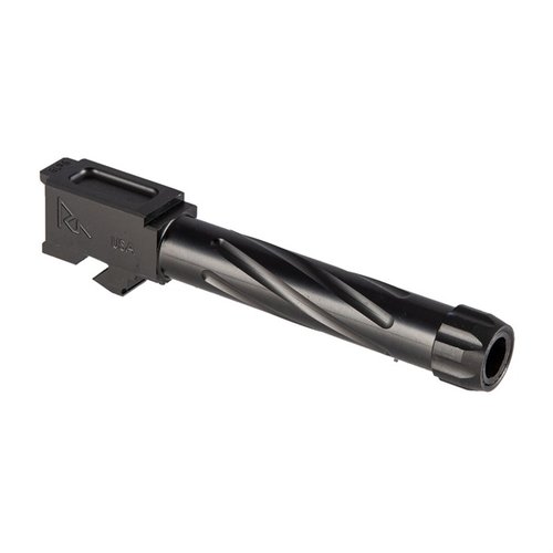 Der MATCH GRADE TWISTED THREADED BARREL für deine GLOCK® 19 bietet höchste Präzision, hochwertige Materialien und erstklassige Leistung für jeden Schuss.