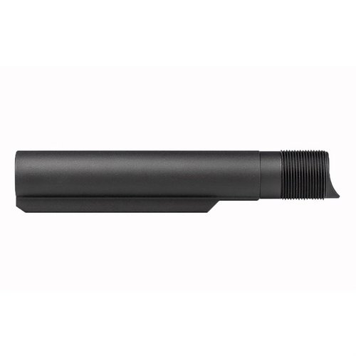 Der AR Enhanced Carbine Buffer Tube von Aero Precision bietet Carrier Support Extensions für weniger Verschleiß, Position Guide Drain Holes für mehr Zuverlässigkeit und eine einfache Montage.