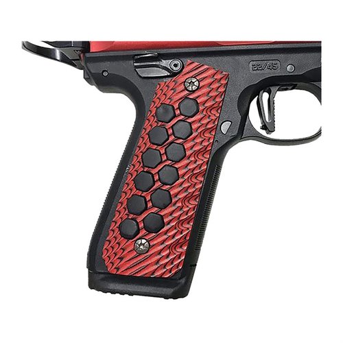 Die TANDEMKROSS "hiveBrid" G10 Griffe bieten dir eine aggressive Textur, die langlebig, rutschfest und anpassbar ist – für ultimativen Komfort und Kontrolle!