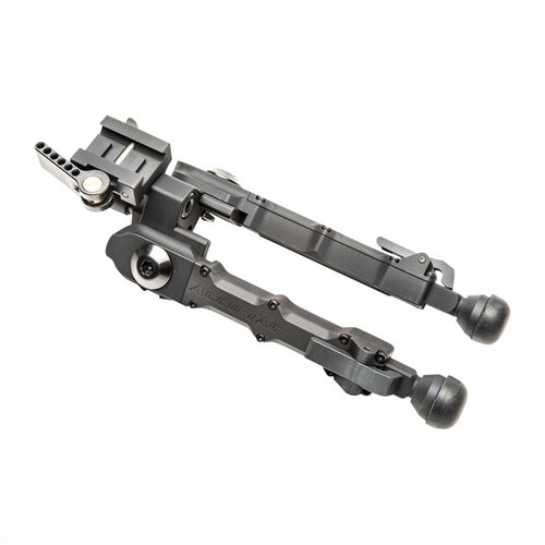 Die ACCU-TAC BR-4 G2 Bipod bietet eine schnelle Montage, 5 verstellbare Positionen und eine robuste Bauweise aus Flugzeug-Aluminium für präzise Schüsse.
