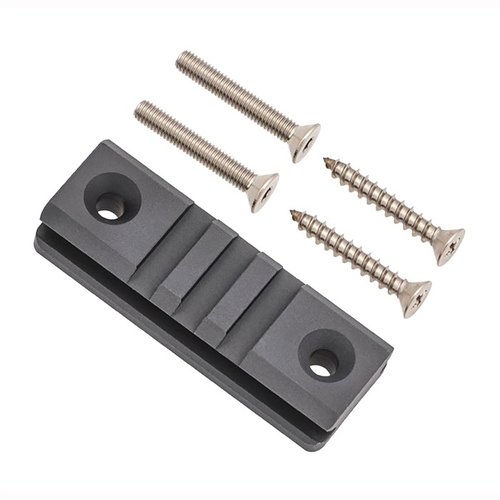 Die ACCU-TAC Picatinny Rail Mount ist CNC-gefertigt, mit MIL-SPEC Hard Anodize beschichtet und passt auf eine Vielzahl von Schafttypen für optimale Stabilität.