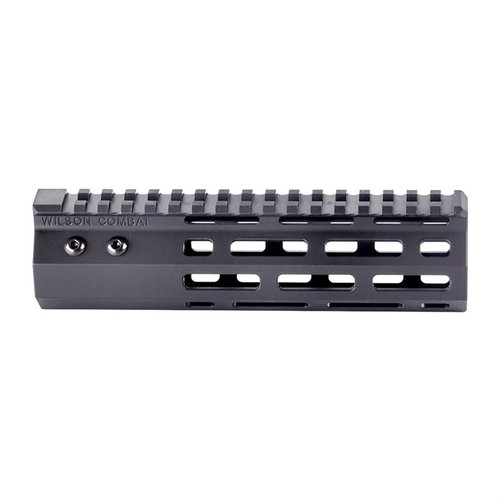 Die AR-15 M-LOK Handguards von Wilson Combat sind leicht, robust und einfach zu installieren, bieten vielseitige Montagemöglichkeiten für Zubehör und sind perfekt für dynamisches Schießen.