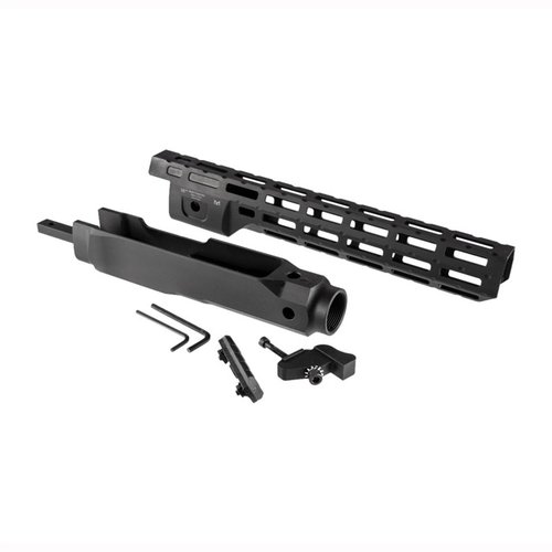 Das RUGER 10/22® Chassis von Midwest Industries bietet ein leichtes, schlankes Design, M-LOK Slots zur Anpassung und eine langlebige Aluminiumkonstruktion.