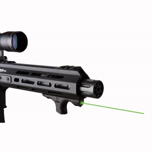 Der HS1 Hand Stop Laser bietet dir eine ergonomische M-Lok-Montage, duale Drucktasten und einen hellen grünen Laser für präzises Zielen bis zu 100 Yards.
