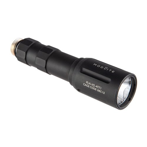 Die Modlite PLHv2 18650 Waffe-Lampe bietet 1350 Lumen, 54.000 Candela, eine Lebenslange Garantie und ist ideal für Innen- und Außenanwendungen.
