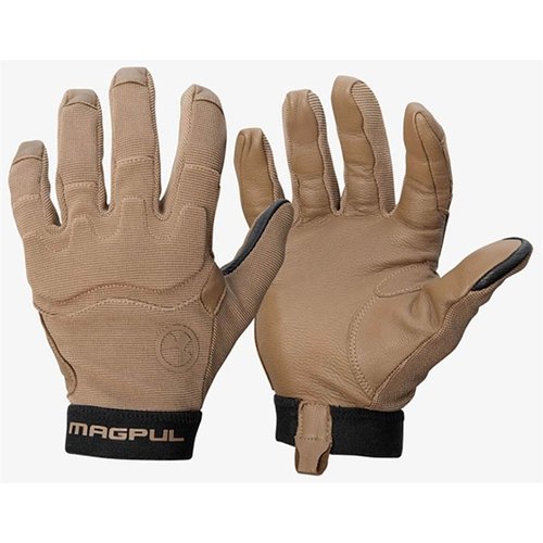 Die Magpul Patrol Gloves 2.0 bieten maximale Haltbarkeit mit Ziegenleder, gepolstertem Knöchelschutz und Touchscreen-Funktion, ideal für Komfort und Flexibilität.
