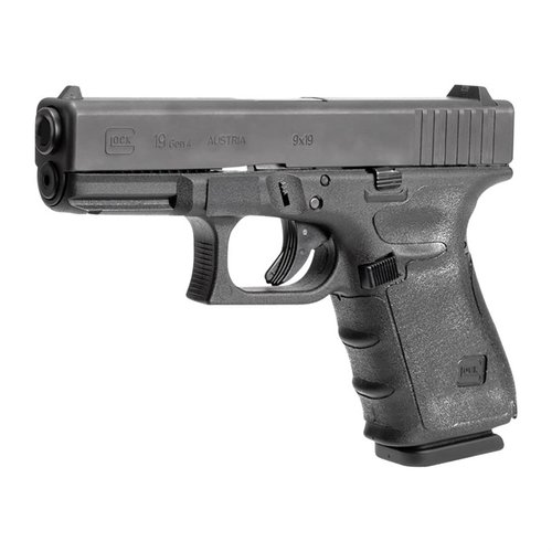 Die Hogue Wrapter Rubber Adhesive Grips bieten erstklassigen Grip, ein ultra dünnes Profil und passen perfekt auf deine Glock® 19 Gen 4, ohne die Originaloberfläche zu beschädigen.