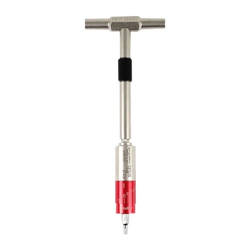 Das Fix It Sticks All-In-One Torque Driver Kit bietet präzise Drehmomentanpassung von 15 bis 65 inch-pounds, 15 Bits und eine praktische Tragetasche für unterwegs.