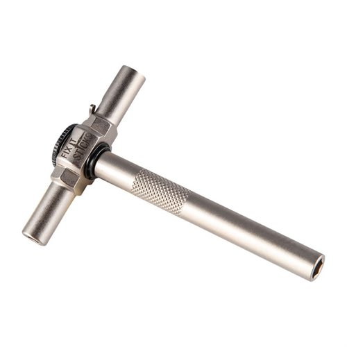 Der RATCHETING T-WAY WRENCH von FIX IT STICKS ist ein vielseitiger T-Werkzeug mit drei magnetischen Bit-Haltern, ideal für enge Räume und einfaches Schrauben.