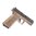 Full-Size 9MM FDE-Rahmen schwarzer Schlitten