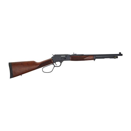.30-30 Gewehr von Henry ist leicht, wendig und ideal für die Jagd, mit hochwertigem amerikanischem Walnussholz und sicherem Lade- und Entladesystem.