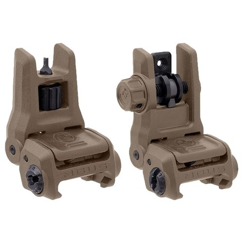 Entdecke die MBUS 3 Front- und Rear-Sight Sets: leicht, robust, mit tool-losen Höhenanpassungen und einem schnellen Apertursystem für AR-15!