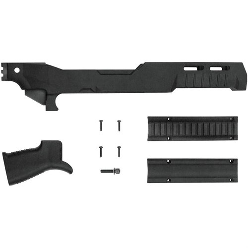 Das SB22 Fixed Chassis Kit ist leicht, modular und kompatibel mit Ruger® 22 Charger und 10/22®. Es bietet Platz für AR-15 Griffe und Zubehör.