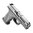 Entdecken Sie die LTD19 V2 9MM Pistole von Lone Wolf Arms mit grauem Rahmen und silbernem Schlitten. Leicht, präzise und ergonomisch. Jetzt mehr erfahren! 🔫✨