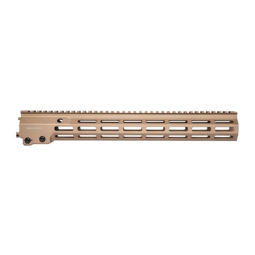 Die Geissele Super Modular Rail MK16 M-LOK bietet maximale Anpassungsfähigkeit, einfache Montage und hervorragende Stabilität für deine AR-15.