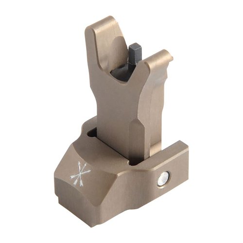 Die FUSION Folding Backup Iron Sight bietet eine standardmäßige Höhe, ist mit dem FUSION Micro Hub kompatibel und lässt sich einfach für Elevation anpassen.