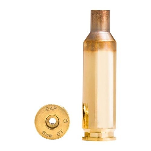 Die 6MM GT Brass von Alpha Munitions bietet optimale Effizienz, trouble-free feeding mit Standardmagazinen und verlängerte Lebensdauer dank OCD-Technologie.