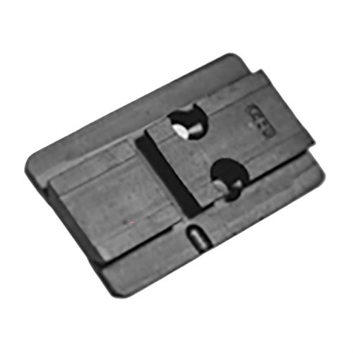 Die V4 MIL/LEO Optik-Montageplatte von C&H Precision ist aus 6061 Aluminium gefertigt, bietet eine robuste Lösung für MOS Glock-Pistolen und ist mit T-Posts ausgestattet.