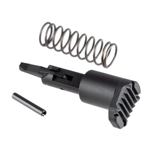 Der Strike Industries AR-15 Extended Forward Assist bietet eine größere Bedienfläche, ergonomische Kontrolle und ist aus leichtem 6061-T6 Aluminium gefertigt.