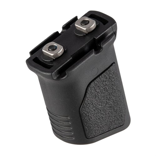 Der Strike Industries Angled Grip bietet einen 86° Winkel, integrierte Kabelmanagement-Funktion, stabilen Halt und eine ergonomische Handhabung für optimale Kontrolle.