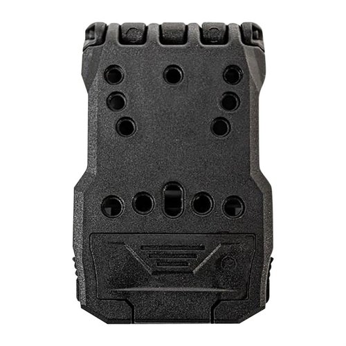 Der T-Series™ Quick Dual Release Belt Loop passt perfekt zu jedem Blackhawk Injektionsholster und bietet eine schnelle und sichere Befestigung für dein Zubehör.