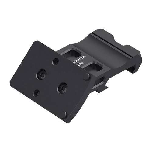 Der Rebel Offset Dot Sight Mount aus ultraleichtem 6061 Aluminium ist robust, vielseitig und bietet eine präzise 45°-Montage für deine Reflexvisiere.