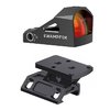 Der Liberty Micro Reflex Sight bietet eine verbesserte Batterielebensdauer, Shake 'N Wake Beleuchtung und ein robustes Design aus 7075 Aluminium für zuverlässigen Einsatz.