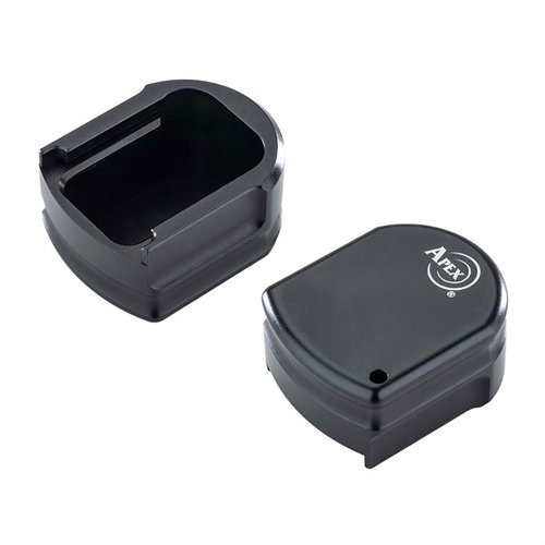 Der FNX 45 Magazine Base Pad erweitert dein Magazin um 2,5 Schuss, sorgt für einfache Handhabung und bleibt stabil dank Aluminium und Hardcoat-Anodisierung.