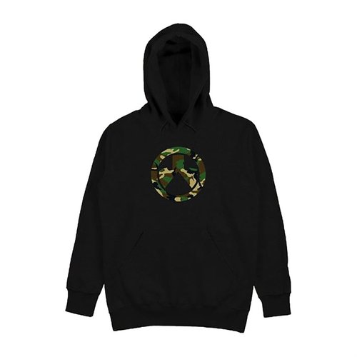 Der Magpul Woodland Camo Icon Hoodie bietet dir warmen Komfort mit einem hochwertigen Fleece-Material, einer bequemen Kapuze und praktischen Kangaroo-Taschen.