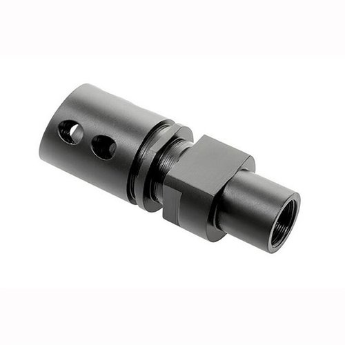 Der P90 Style Flash Hider M12 X 1 LH von CMMG reduziert Mündungsblitzen und verbessert die Zielgenauigkeit – ideal für dein nächstes Schießabenteuer!