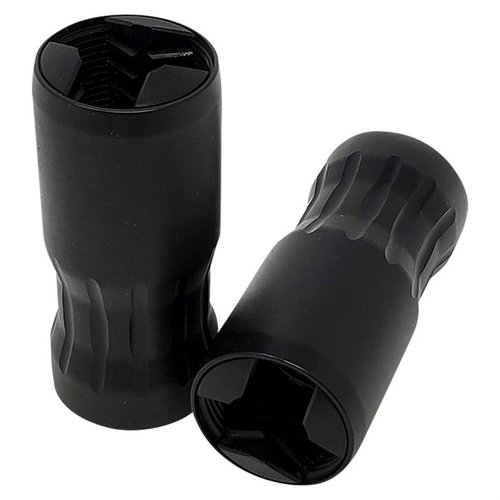 Der HELLFIRE LINEAR FLASH SUPPRESSOR von AREA 419 verbirgt nicht nur den Mündungsfeuer, sondern leitet auch den Rückstoß nach vorne für ein besseres Schießerlebnis.