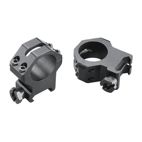 Die FOUR HOLE SKELETON RINGS bieten maximale Haltekraft durch vier Torx-Schrauben, sind aus leichtem 6061 T6 Aluminium gefertigt und langlebig anodisiert.