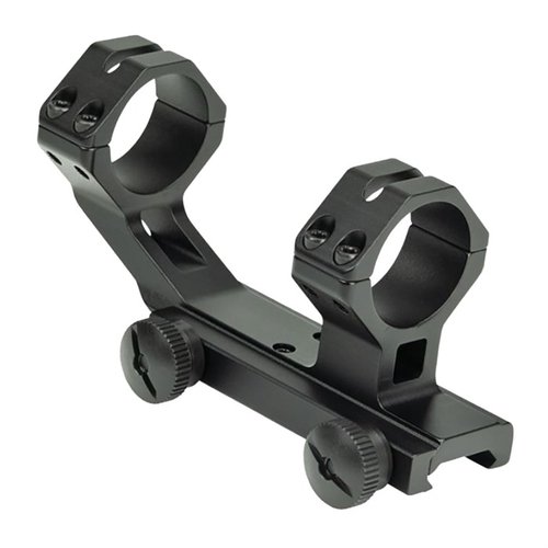 Der THUMB-NUT SPR Optics Mount bietet optimale Höhe und forward cantilever für AR-Gewehre sowie ein integriertes Recoil Lug für verbesserte Genauigkeit und Rückkehr-Zero.